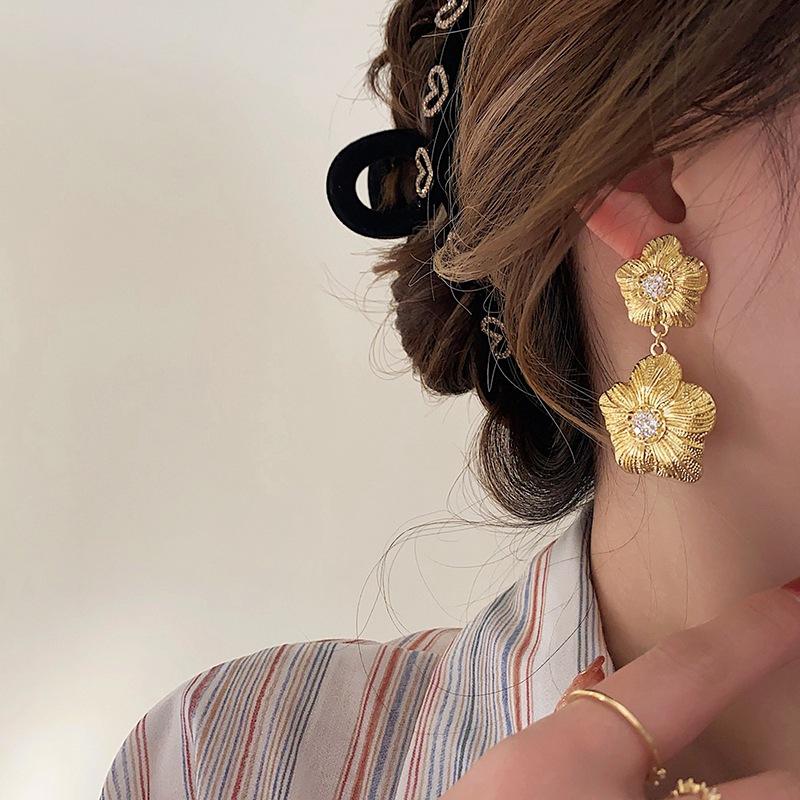 Femme Boucles D'Oreilles Fleurs  | Bijoux Accessoires Bijoux