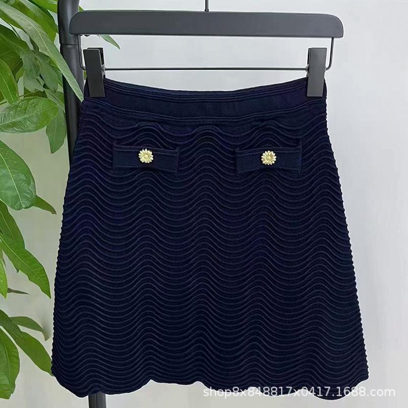 Femme Jupe Courte En Maille Plissée  | Jupes & Shorts Femme Bordeaux