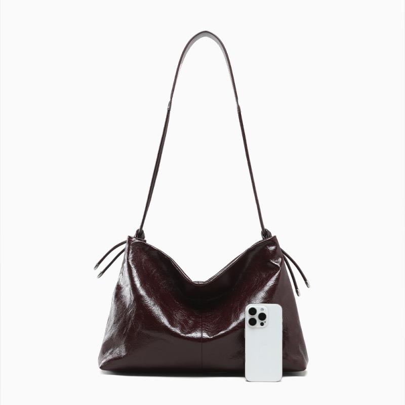 Femme Sac Miss M Mini En Cuir Craquelé  | Sacs Accessoires Bordeaux