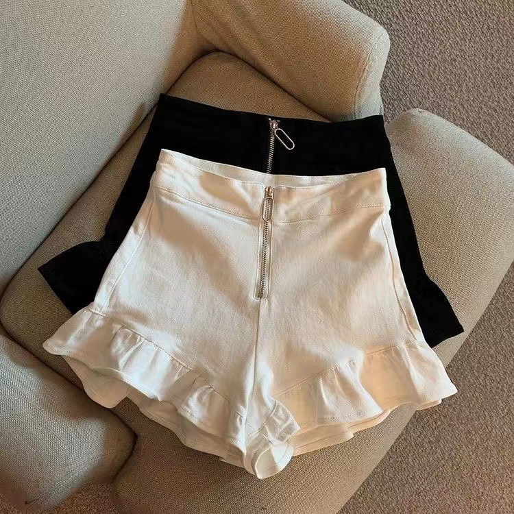 Femme Short À Volants  | Jupes & Shorts Femme Camel